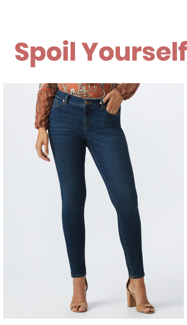 Shop the "Westport Siganture 5 Pocket Skinny Jean"