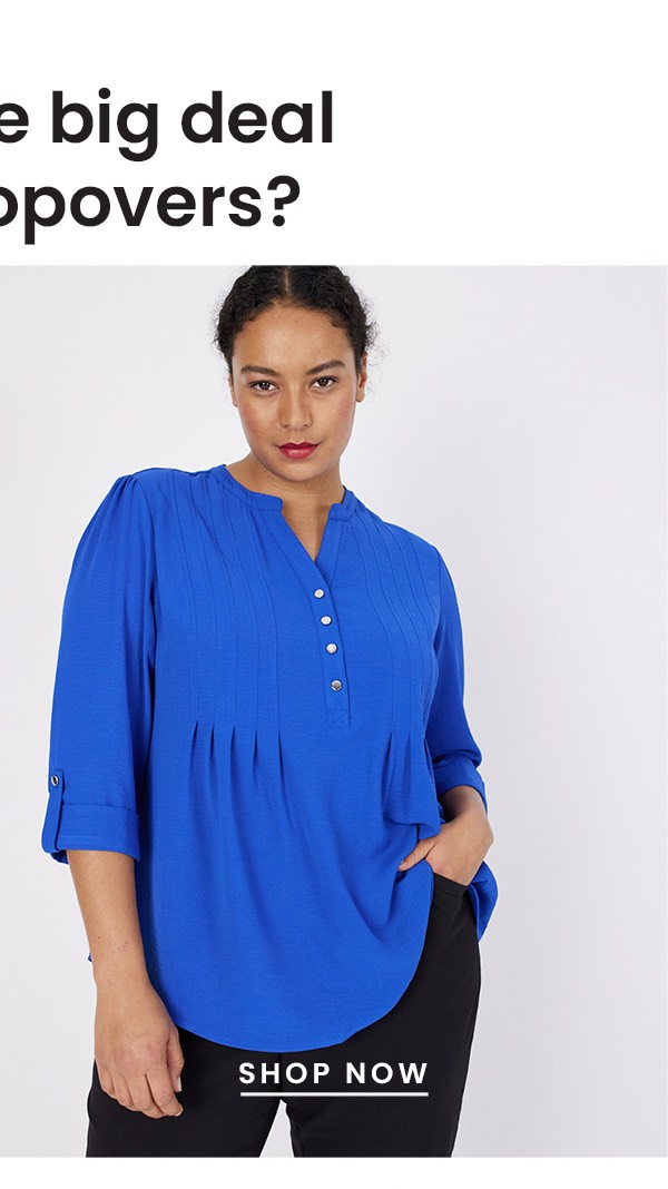 Shop the "Roz & Ali Textured Royal Pintuck Popover"