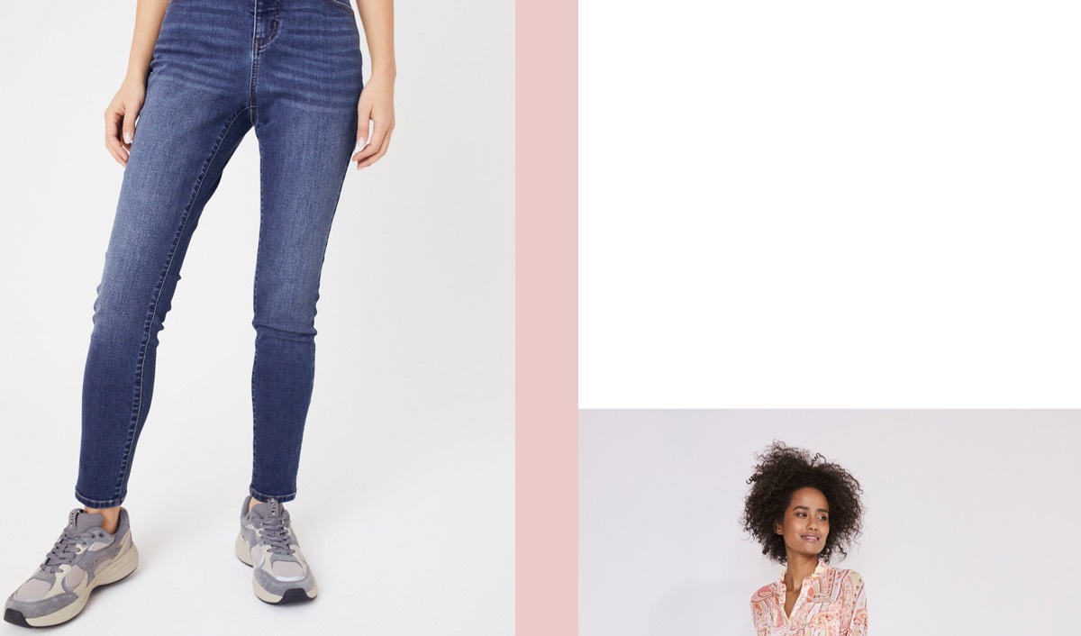 Shop the "Westport Incrediflex Denim Fit Solution 5 Pocket Skinny Jean"