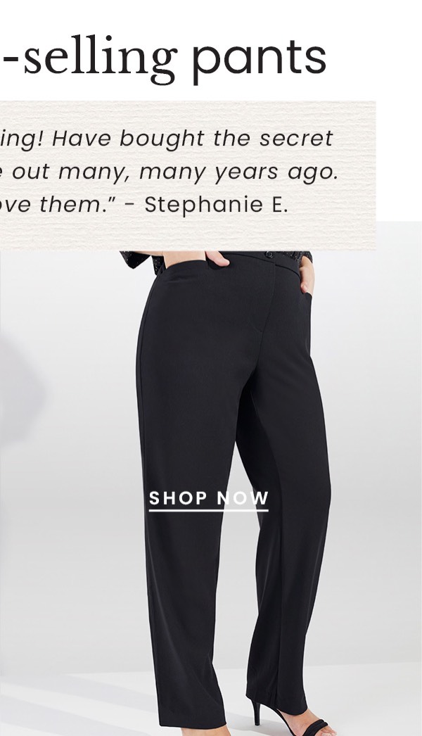 Shop the "Roz & Ali Secret Agnet Cateye Pockets Pants With Zipper"