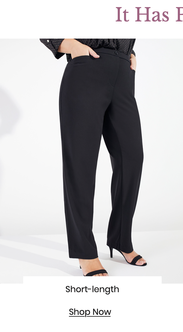 Shop the "Roz & Ali Secret Agent Cateye Pockets Pants With Zipper" 